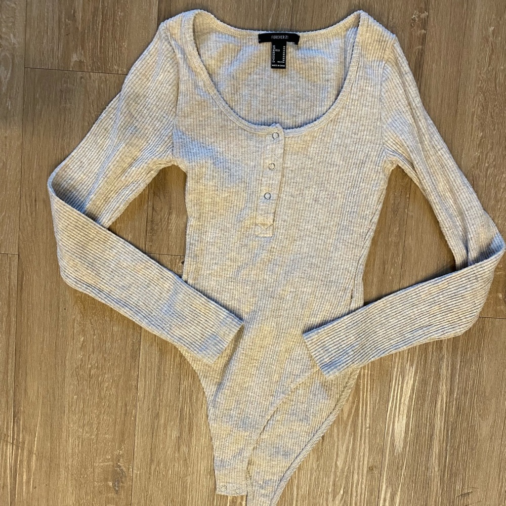 Forever 21 Medium Sweater Bodysuit